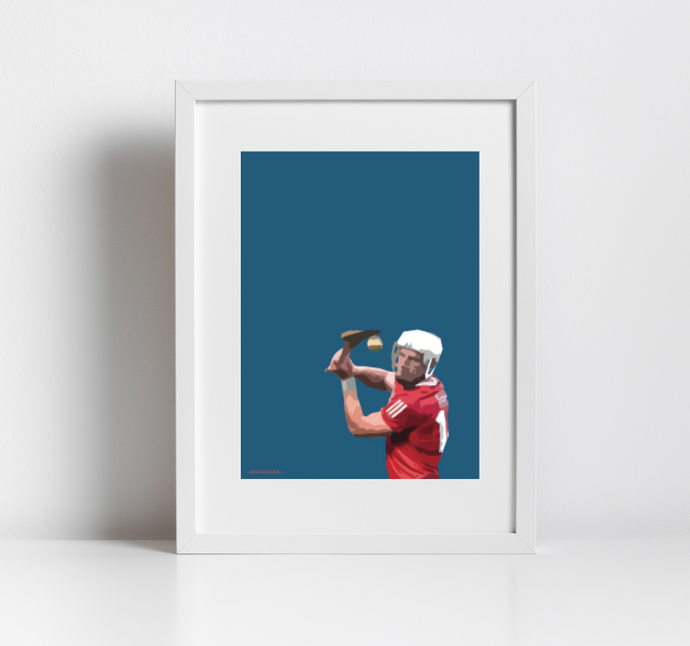 Cork Hurler Print