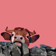 Load image into Gallery viewer, Lucy the Cow Pink