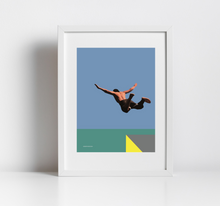 Load image into Gallery viewer, No Regrets - Diving Board Print
