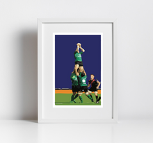 Load image into Gallery viewer, Supporting the Catcher - Rugby Print