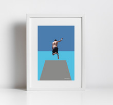 Load image into Gallery viewer, The Jumper - Diving Board Print