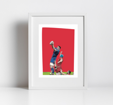 Load image into Gallery viewer, The Lineout Clash - Rugby Print