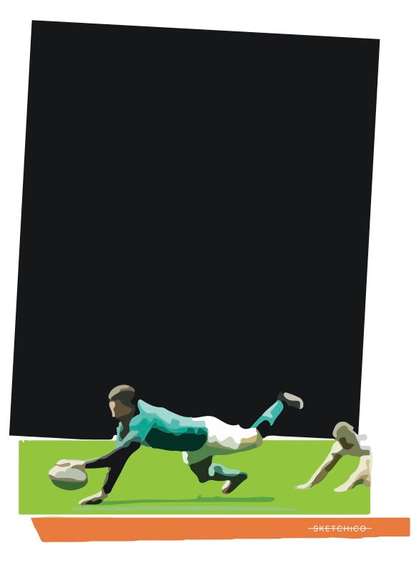 Try Time - Rugby Print
