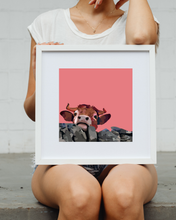 Load image into Gallery viewer, Lucy the Cow Pink