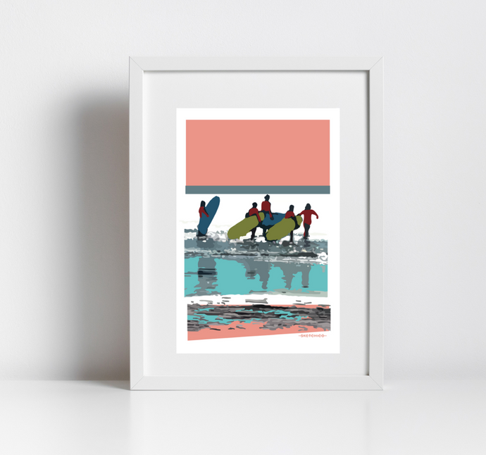 Going Surfing Print