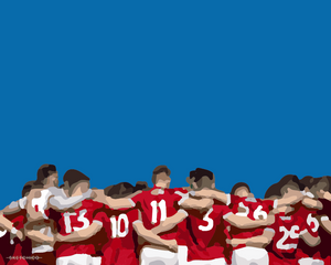 Cork Team Talk Print