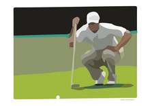 Load image into Gallery viewer, Golfing Guy Print