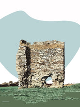 Load image into Gallery viewer, Castle Ruin Blue - SKETCHICO