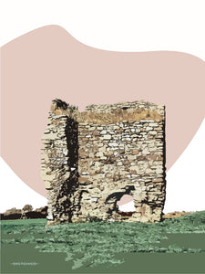 Castle Ruin Pink - SKETCHICO