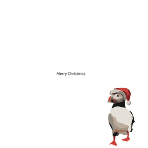 Christmas Puffin - SKETCHICO